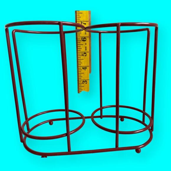 Merry Christmas Holly and Joy Stacking Cups with Rack, By Market Finds - Picture 4 of 7